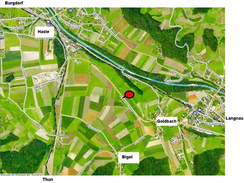 Anfahrt zum Ries des HG Bigel Goldbach